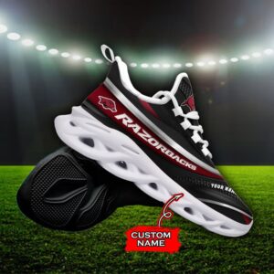 NCAA Arkansas Razorbacks Max Soul Sneaker Custom Name 94