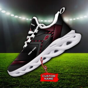 NCAA Arkansas Razorbacks Max Soul Sneaker Custom Name Fan Gift