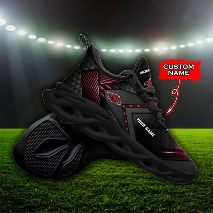 NCAA Arkansas Razorbacks Max Soul Sneaker Custom Name Ver 3