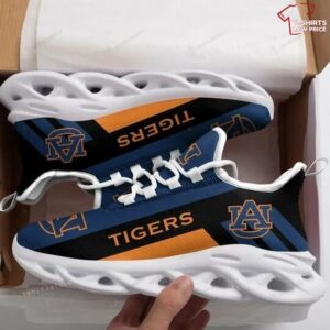 NCAA Auburn Tigers Blue Orange Max Soul Sneakers Running Shoes