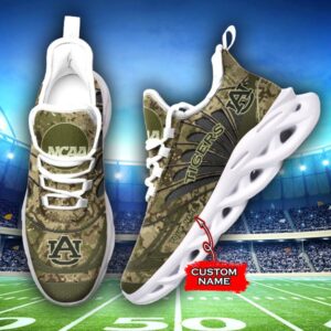 NCAA Auburn Tigers Max Soul Sneaker Custom Name A65