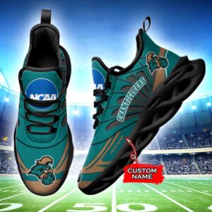 NCAA COASTAL CAROLINA CHANTICLEERS Max Soul Sneaker Custom Name 62RTT1622