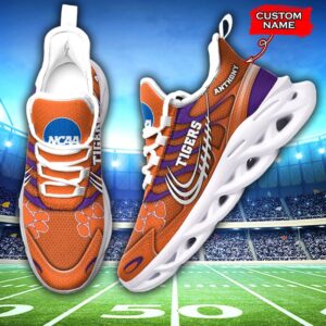 NCAA Clemson Tigers Max Soul Sneaker Custom Name 65HTN2055