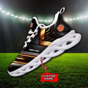 NCAA Clemson Tigers Max Soul Sneaker Custom Name 86