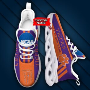 NCAA Clemson Tigers Max Soul Sneaker Custom Name Style 1HTN7020