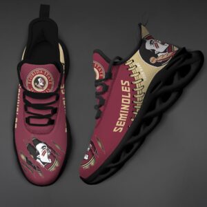 NCAA Custom name 07 Florida State Seminoles Personalized Max Soul Shoes