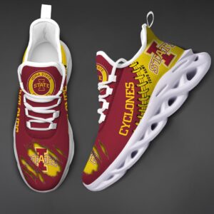 NCAA Custom name 11 Iowa State Cyclones Personalized Max Soul Shoes