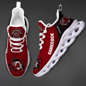 NCAA Custom name 15 South Carolina Gamecocks Personalized Max Soul Shoes