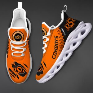 NCAA Custom name 17 Oklahoma State Cowboys Personalized Max Soul Shoes