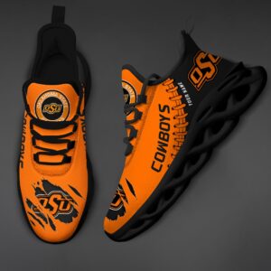 NCAA Custom name 17 Oklahoma State Cowboys Personalized Max Soul Shoes