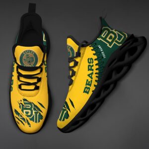 NCAA Custom name 43 Baylor Bears Personalized Max Soul Shoes