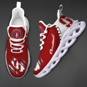 NCAA Custom name 66 Stanford Cardinal Personalized Max Soul Shoes