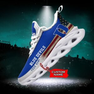 NCAA Duke Blue Devils Max Soul Sneaker Custom Name 42 M1