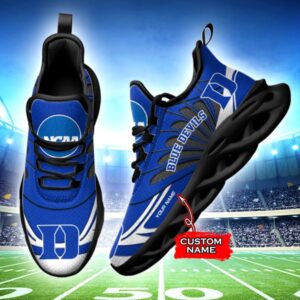 NCAA Duke Blue Devils Max Soul Sneaker Custom Name 62HTN1946