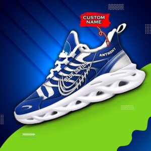 NCAA Duke Blue Devils Max Soul Sneaker Custom Name 65 M12HTN4313