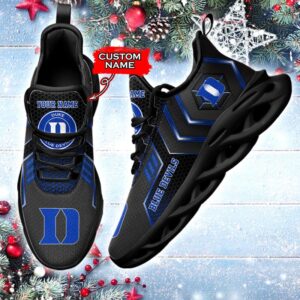 NCAA Duke Blue Devils Max Soul Sneaker Custom Name 69HTN2306