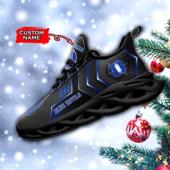 NCAA Duke Blue Devils Max Soul Sneaker Custom Name 69HTN2306