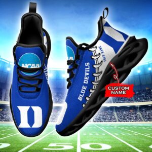 NCAA Duke Blue Devils Max Soul Sneaker Custom Name 85TK06