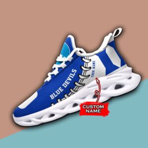 NCAA Duke Blue Devils Max Soul Sneaker Custom Name 85TK06
