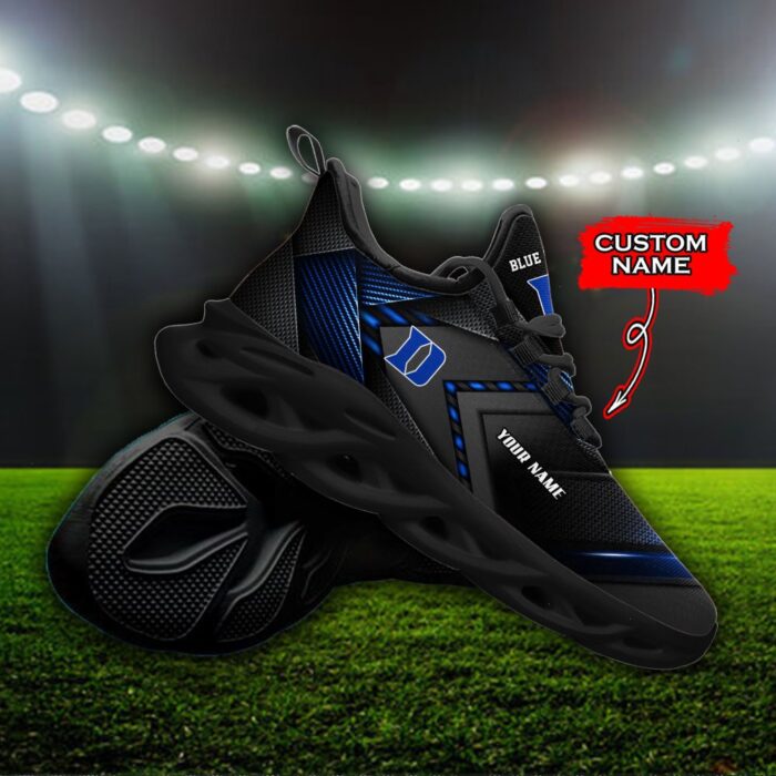 NCAA Duke Blue Devils Max Soul Sneaker Custom Name Fan Gift