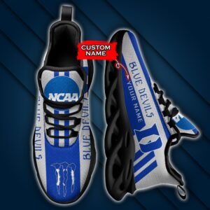 NCAA Duke Blue Devils Max Soul Sneaker Custom Name Style 1HTN7021