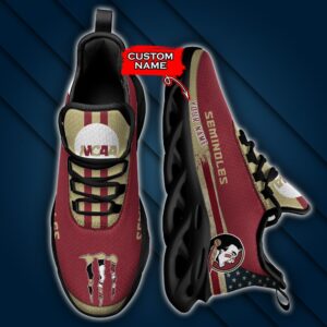 NCAA Florida State Seminoles Max Soul Sneaker Custom Name 42 M1