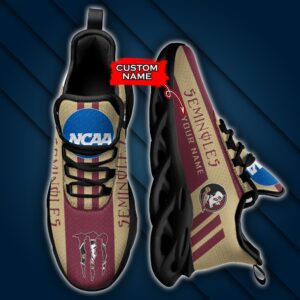 NCAA Florida State Seminoles Max Soul Sneaker Custom Name Style 1HTN7023