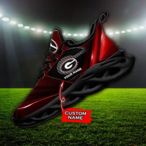 NCAA Georgia Bulldogs Max Soul Sneaker Custom Name