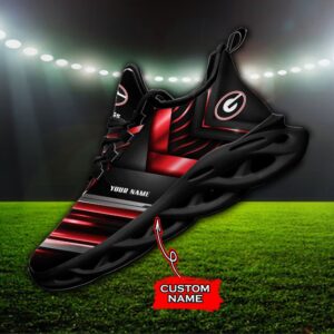 NCAA Georgia Bulldogs Max Soul Sneaker Custom Name 86
