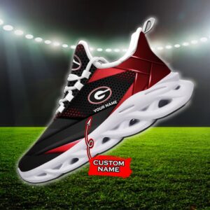 NCAA Georgia Bulldogs Max Soul Sneaker Custom Name 87