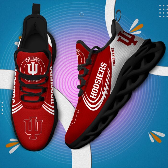 NCAA Indiana Hoosiers Max Soul Sneaker Custom Name 05 M12