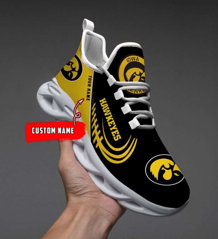 NCAA Iowa Hawkeyes Max Soul Sneaker Custom Name 05 M12