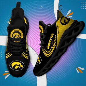 NCAA Iowa Hawkeyes Max Soul Sneaker Custom Name 05 M12