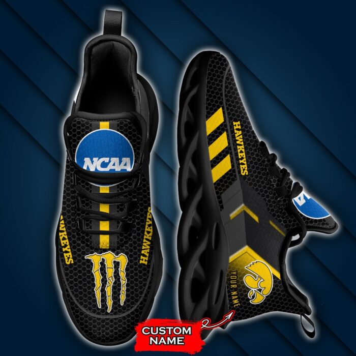NCAA Iowa Hawkeyes Max Soul Sneaker Custom Name 43 M1RTT4192