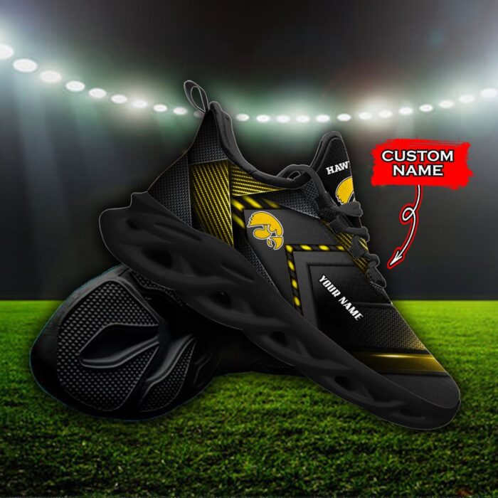 NCAA Iowa Hawkeyes Max Soul Sneaker Custom Name Fan Gift