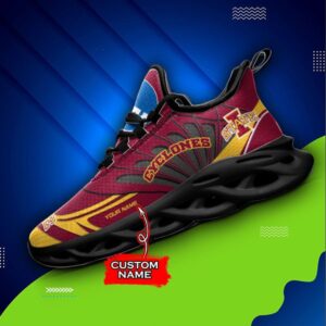 NCAA Iowa State Cyclones Max Soul Sneaker Custom Name 62RTT1629