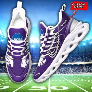 NCAA Kansas State Wildcats Max Soul Sneaker Custom Name 65 M12HTN4319