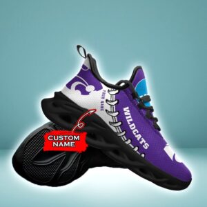 NCAA Kansas State Wildcats Max Soul Sneaker Custom Name 85TK12