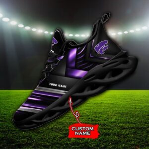 NCAA Kansas State Wildcats Max Soul Sneaker Custom Name 86