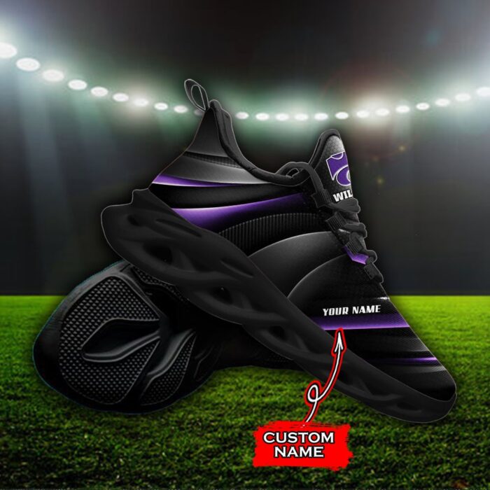 NCAA Kansas State Wildcats Max Soul Sneaker Custom Name E12