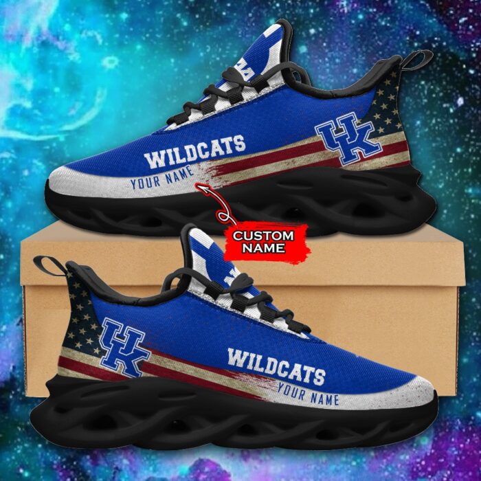 NCAA Kentucky Wildcats Max Soul Sneaker Custom Name 42 M1