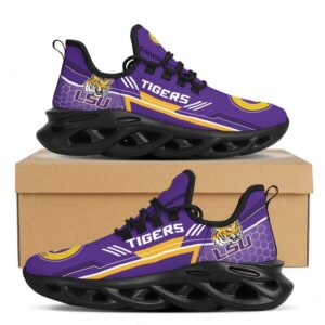 NCAA LSU Tigers College Fans Max Soul Shoes