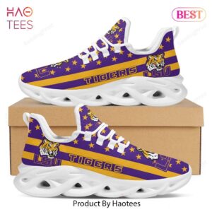 NCAA LSU Tigers Max Soul Shoes for Fan