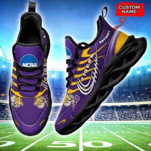 NCAA LSU Tigers Max Soul Sneaker Custom Name 65 M12HTN4322