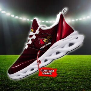 NCAA Louisville Cardinals Max Soul Sneaker Custom Name