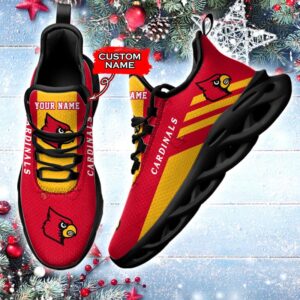 NCAA Louisville Cardinals Max Soul Sneaker Custom Name 67 M12HTN4349