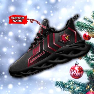 NCAA Louisville Cardinals Max Soul Sneaker Custom Name 69HTN2314