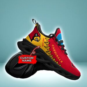 NCAA Louisville Cardinals Max Soul Sneaker Custom Name 85TK14