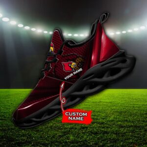 NCAA Louisville Cardinals Max Soul Sneaker Custom Name 89