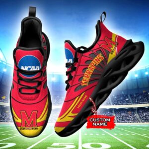 NCAA Maryland Terrapins Max Soul Sneaker Custom Name 62RTT1593